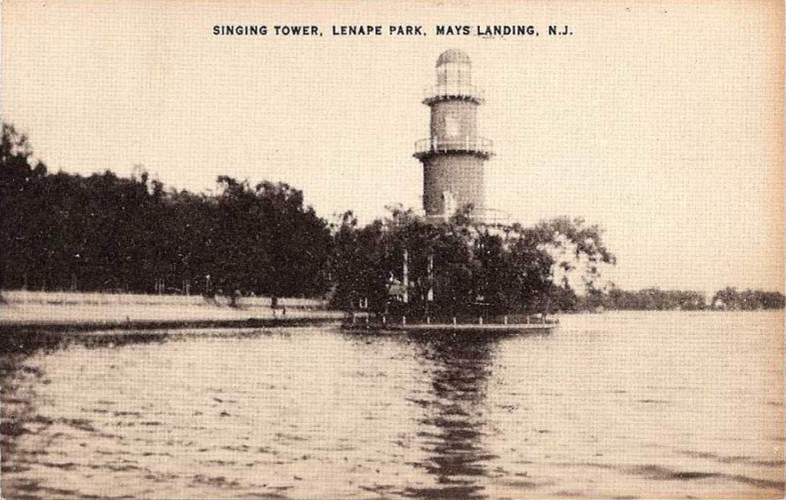 Mays Landing The Singing Tower c 1910 copy Mays Landing Old
